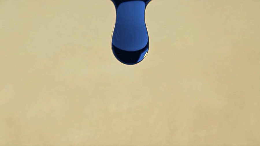 Frame 1 of the deleted film: the ink reel opens.